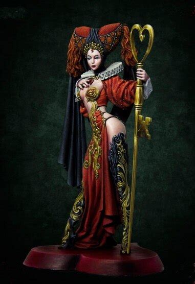 1 24 Scale 75mm Sexy Figure Rubina Queen Unpainted Miniatures Resin Model Kit Free Shipping In