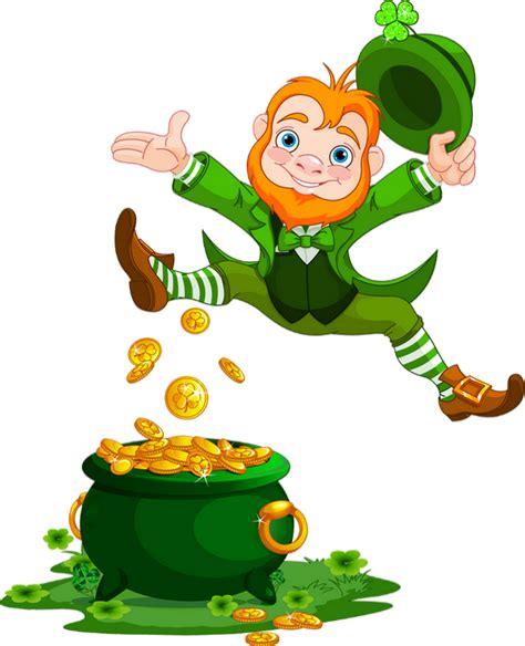 Happy Leprechaun Clipart Large Size Png Image Pikpng