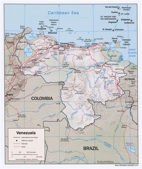 Venezuela Maps Perry Castañeda Map Collection Ut Library Online
