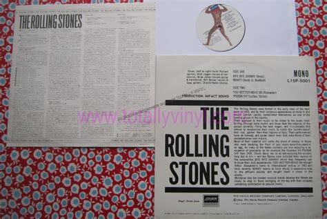 Totally Vinyl Records Rolling Stones The Ep You Better Move On Poison Ivy Bye Bye Johnny