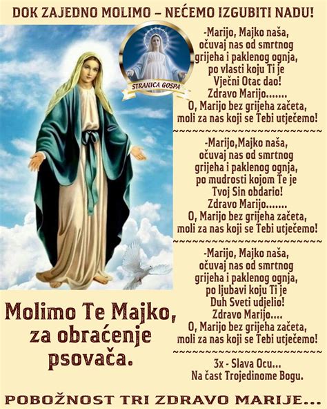 Djevice I Majko Marijo Kraljice Neba I Kršćanski Citati Facebook