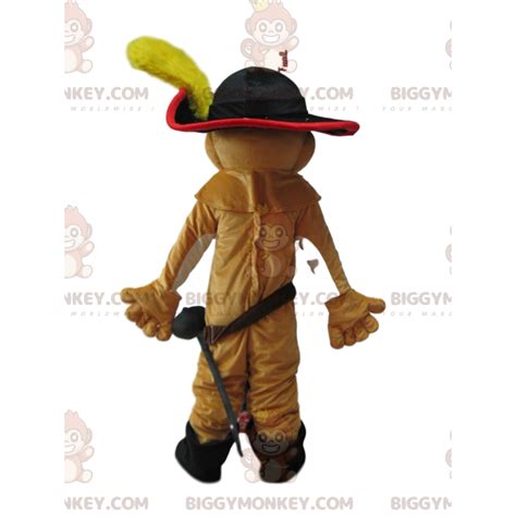 Puss In Boots Biggymonkey™ Mascot Costume Famous Sizes L 175 180cm