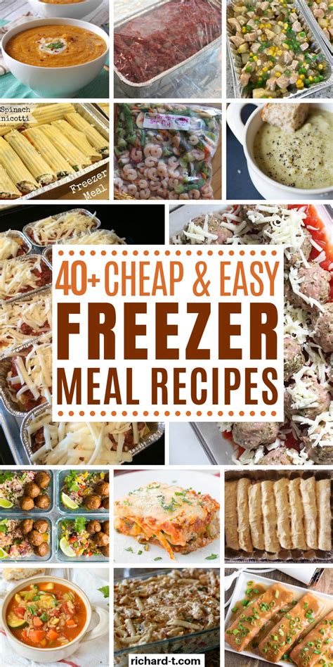 Easy Freezer Meals That Ll Save You A Ton Of Time Easy Freezer