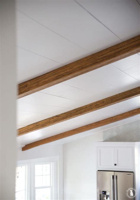 How To Shiplap Your Ceilings The Handmade Home Shiplap Tutorial