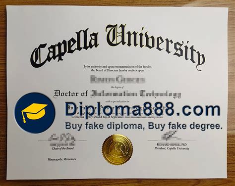 How To Renew Your Capella University Fake Degree In 2023？