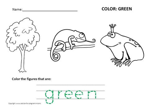 Color Worksheets For Preschool Preschool Colors Printable Activities