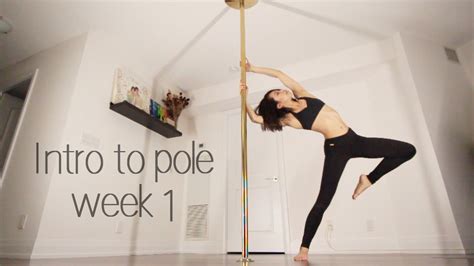 Week Beginner Pole Dance Sequence Intro To Pole Series Youtube