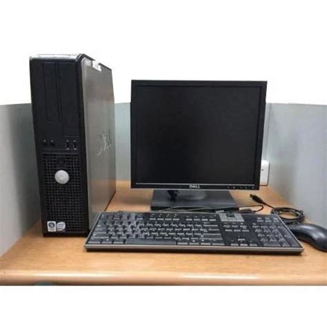 Black I3 2gb Dell Second Hand Desktop Computer Hard Drive Capacity