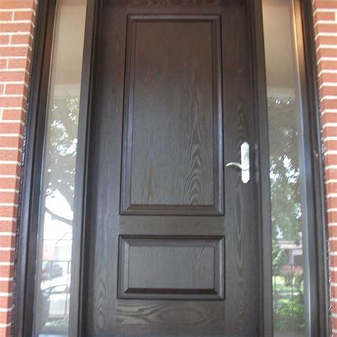 Front Entry Doors Fiberglass Doors Modern Doors Executive Door 8 Foot Single Solid Fiberglass