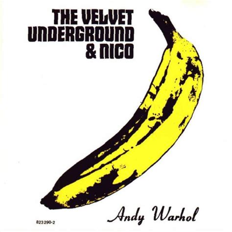 The Velvet Underground And Nico Album Cover Art By Andy Warhol