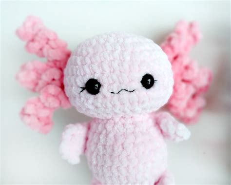Axolotl Plush Kawaii Stuffed Baby Toy Etsy