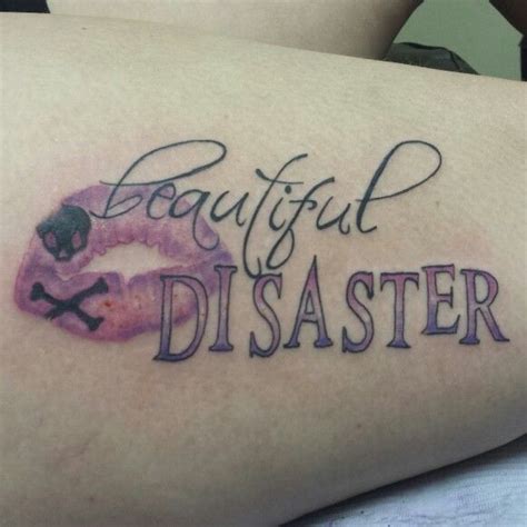 Beautiful Disaster Tattoo Fonts Beachweddingoutfitguestmen