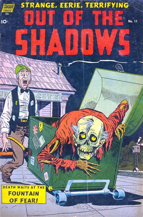 Comic Book Cover For Out Of The Shadows 11 Creepy Comics Scary