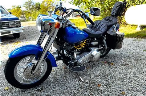 1976 Harley-Davidson® FLH Electra Glide® 1200 (Blue), Camden, Michigan (828460) | ChopperExchange
