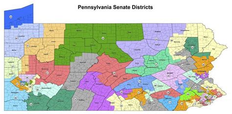 28 Pa Senate District Map Maps Online For You