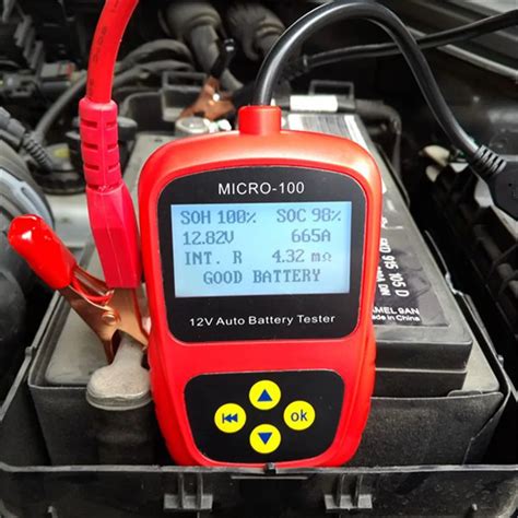 Lancol Micro Digital V Car Battery Tester Checker Automotive Battery Load Tester
