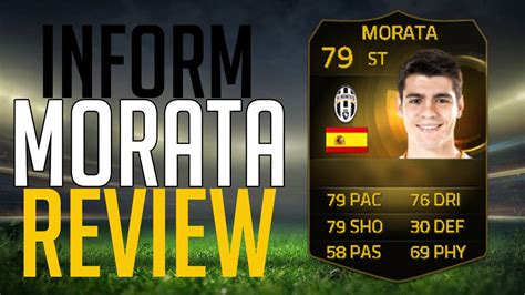La biographie de morata dans fifa20. FIFA 15: IF MORATA REVIEW (79) + INGAME STATS! FIFA15 ...