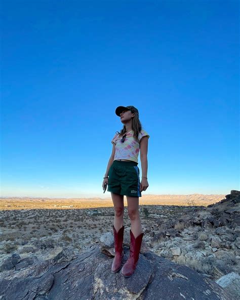 Genevieve Hannelius On Instagram “rock Walk 🪨” Overall Shorts Overalls Walking Hipster Rock