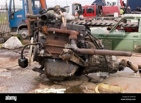 Scrap Engine Car Cars Engines Metal Old Junk Scrapyard Scrapyards