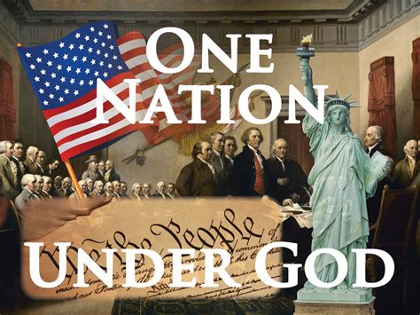 1 One Nation Under God Yard Sign