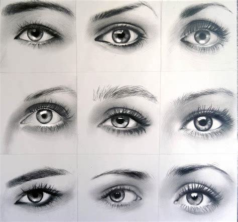 It's as important in charcoal drawing as it is in any other medium. Natural Eyebrows , pencil and charcoal drawing : drawing
