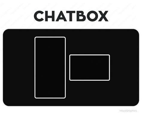 White Chatbox Overlay For Streamers Premade Twitch Streamlabs Obs
