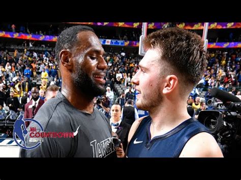 Luka Doncic Was Clutching His Lebron Jersey Long After His 1st Game Vs Lakers Woj Nba
