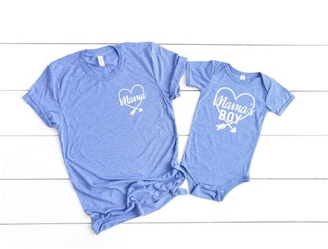 Matching Mother And Son Shirts Mommy And Son Shirts Mommy And Etsy