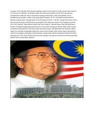 Malaysia was celebrating 52nd years of independents day just. Dr. Mahathir - LATAR BELAKANG Tun Dr Mahathir bin Mohamad ...
