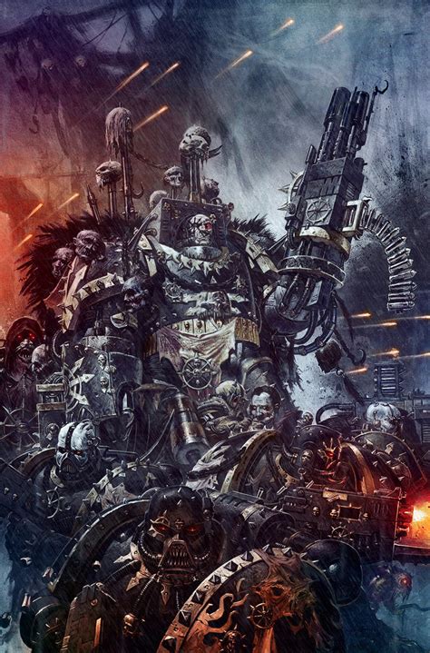 Warhammer 40k Chaos Terminator Art