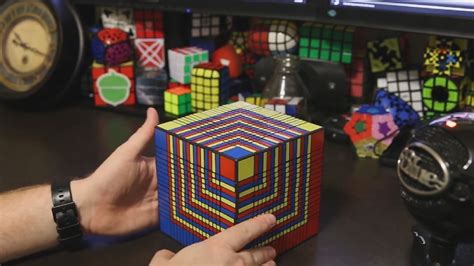 Post Video Resolviendo Un Cubo Rubik De 17x17x17