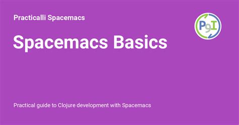 Spacemacs Basics Practicalli Spacemacs