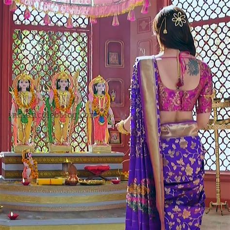 Deepshikha Nagpal Hindi Serial Actress Main Bas1 6 Hot Saree Caps