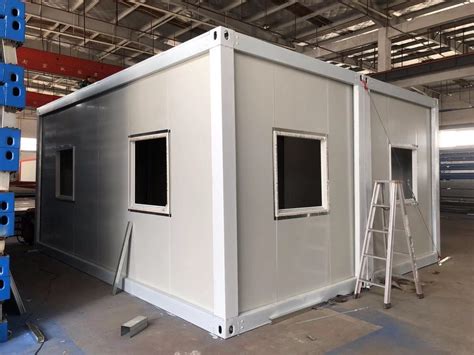 40ft Container Houses Steel Frame Prefab Flat Pack Container House For