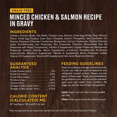 Considering the ingredients, you can see why i'm saying this. American Journey Minced Poultry & Seafood in Gravy Variety ...