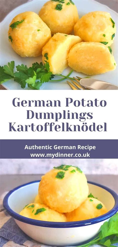 Easy German Potato Dumplings Kartoffelklöße Kartoffelknödel