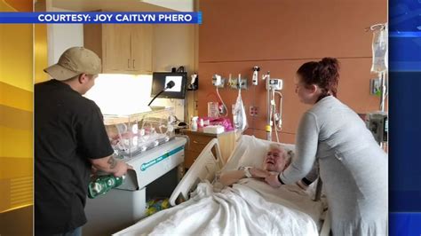 nurse helps terminally ill man meet newborn great granddaughter abc11 raleigh durham
