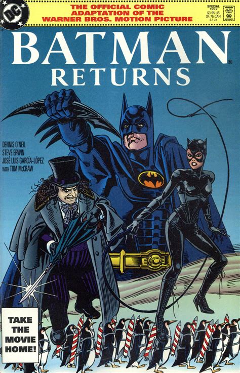 Batman Returns The Official Comic Adaptation Of The Warner Bros