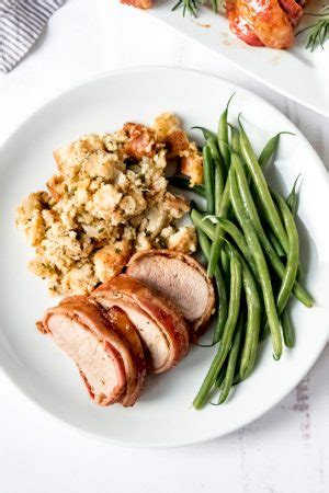 A healthier version of that great iowa comfort food just follow these easy step by step photo instructions. Bacon-Wrapped Pork Tenderloin - House of Nash Eats