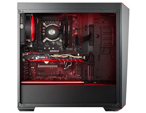 The masterbox 5's straightforward design and flexible interior makes light work of installing or expanding. Cooler Master Introduces MasterBox Lite 5 Chassis | eTeknix