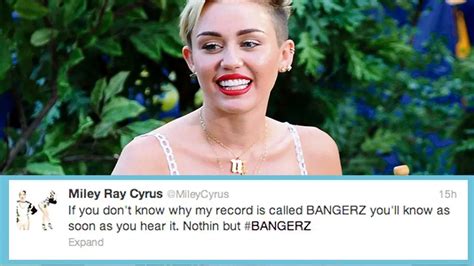 miley cyrus reveals her new album is called bangerz mirror online