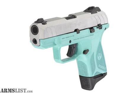 Armslist For Sale New Ruger Security 9 Compact 9mm Silverturquoise