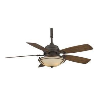 Presidio tryne semi flush ceiling light by hubbardton forge. Fanimation Hubbardton Forge Presidio Tryne Ceiling Fan in ...