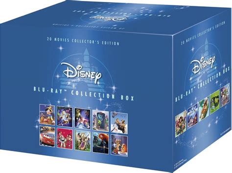 Disney 20 Blu Ray Collection Box Blu Ray Dvds