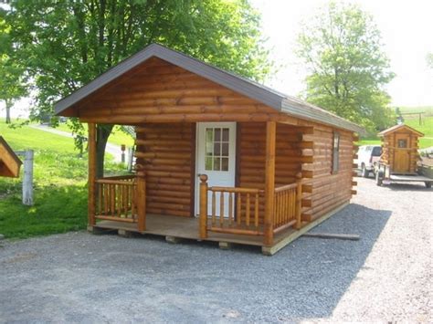 Join the free daily tiny house newsletter! Amish cabins design ideas - a simple log cabin for a great ...