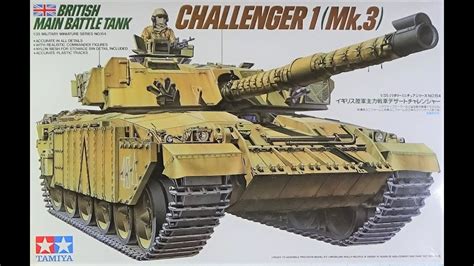Tamiya Challenger 1 Mk3 135 Kit No 35154 Update 3 Youtube