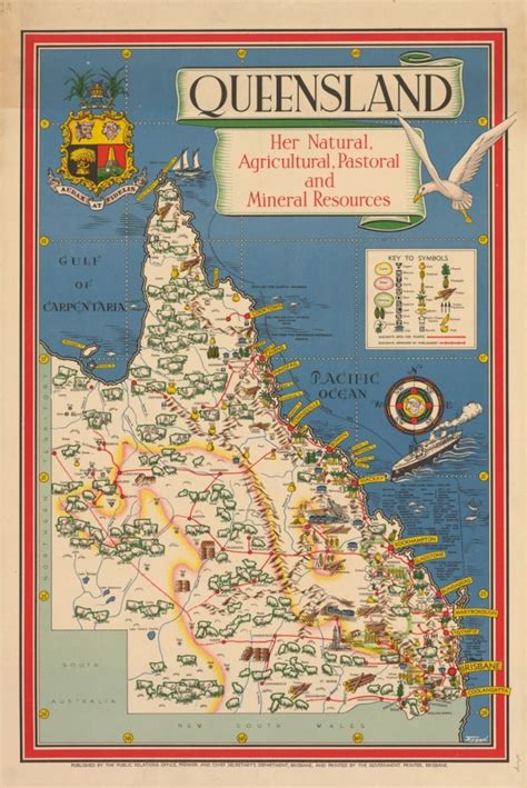 Australia has a relatively sparse population density, wi. Queensland Road Maps Printable | Printable Maps