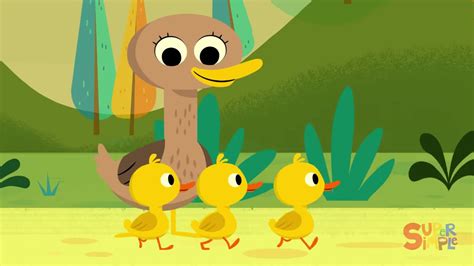 Five Little Ducks Kids Songs Cartoons For Children Kids Channel