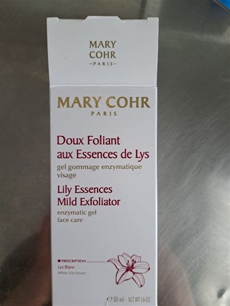 Mary Cohr Doux Foliant Aux Essences De Lys Gel Gommage Inci Beauty