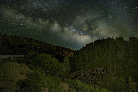 Mexican Canyon Trestle Milky Way 2021 Photograph By James Clinich Pixels